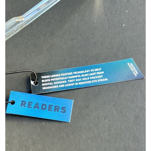 Quay Australia Cat Eye Clear Hardwire Mini Blue Light Block Readers Lenses +.5 main image 10